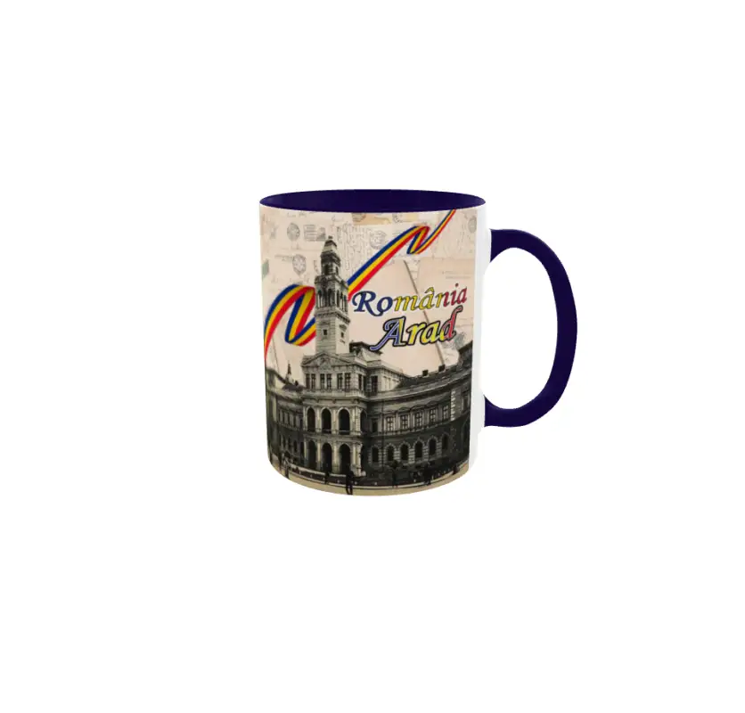 Arad romania, cana ceramica, 330ml, model cgs1759v